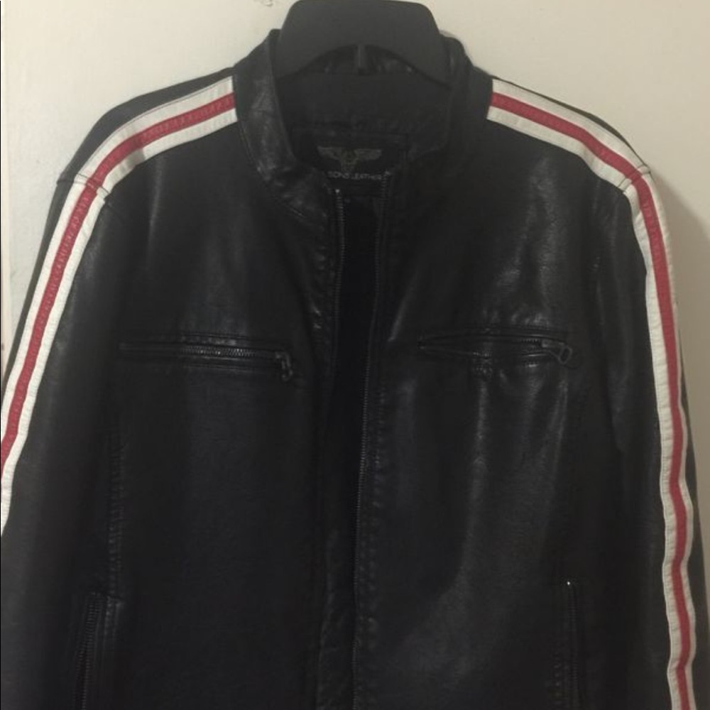Black leather Jacket